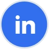 Icon LinkedIn Blue